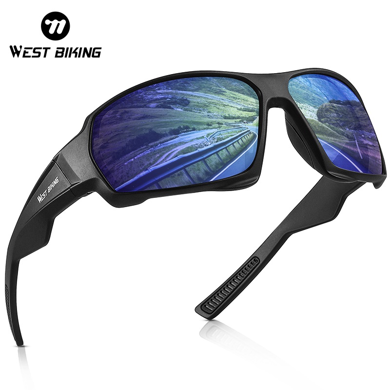 Mountain Biking Equipment - WEST BIKING Polarized Cycling Glasses UV400