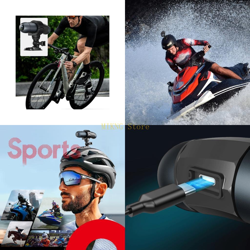 Mountain Biking Helmet - Camera hành động ngoài trời 4K