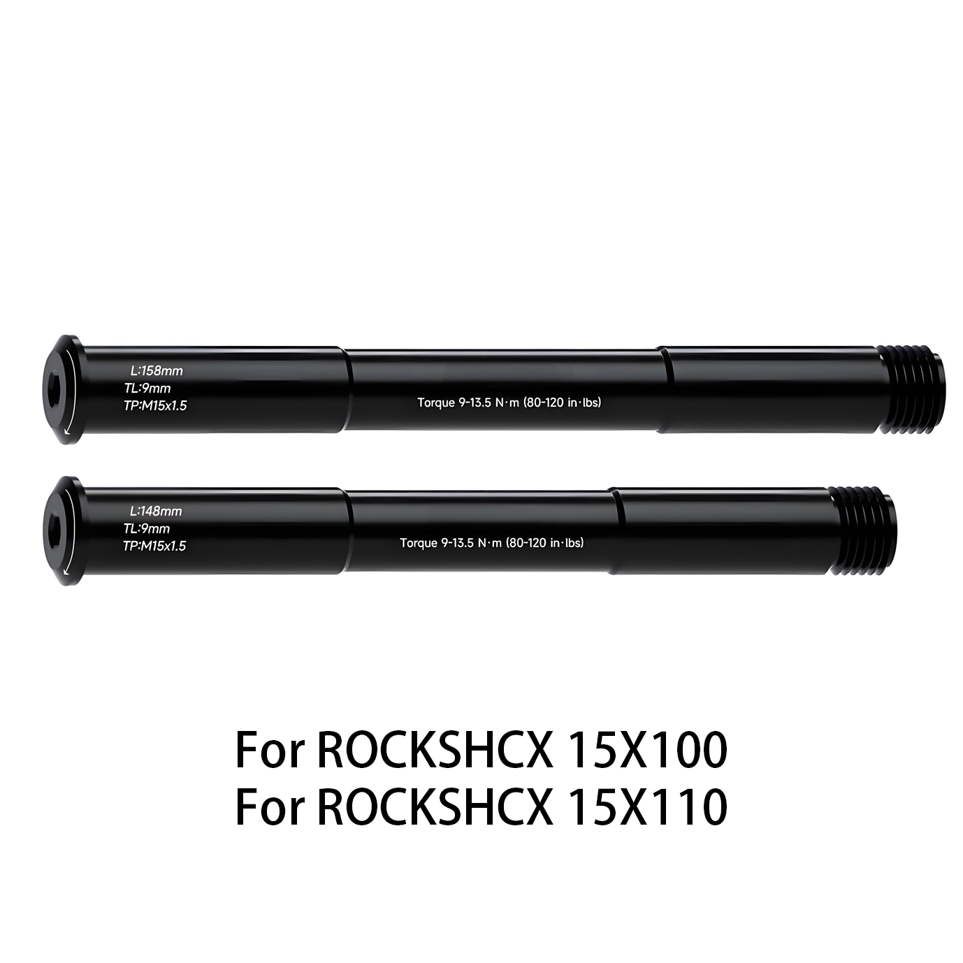 Mountain Biking Equipment - Mountain Bike Thru Axle 158mm Front