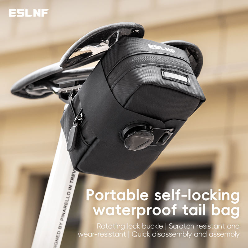 Mountain Biking Waist Pack - Portable Quick Locking Road Bicycle Saddle