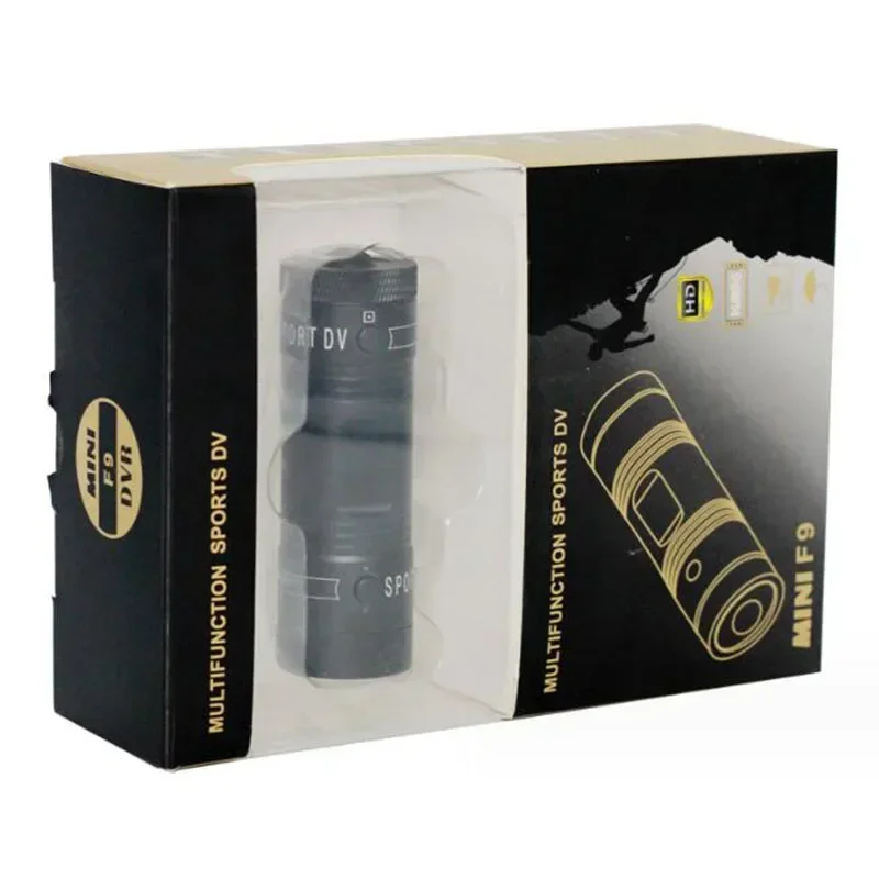 Mini F9 Camera Full HD 1080p M - đánh giá và giá Mountain Biking Helmet