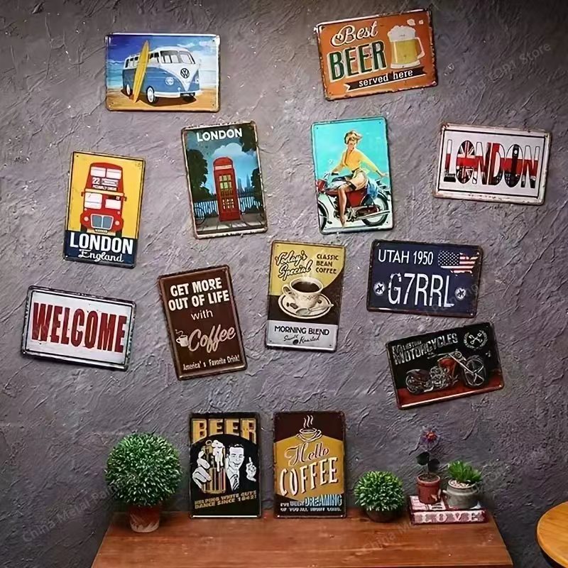 HD Metal Tin Sign French Cycli - đánh giá và giá Mountain Biking Europe