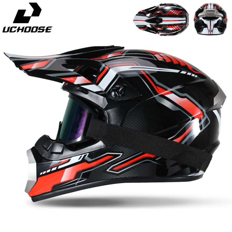 Uchoose Motocross Helmet Adult - đánh giá và giá Mountain Biking Helmet Full Face