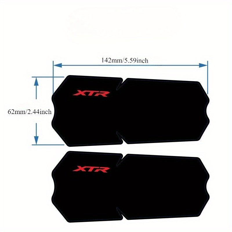 2D Flat Sticker 2pcs/XTR-M9100 - đánh giá và giá Mountain Biking Helmet