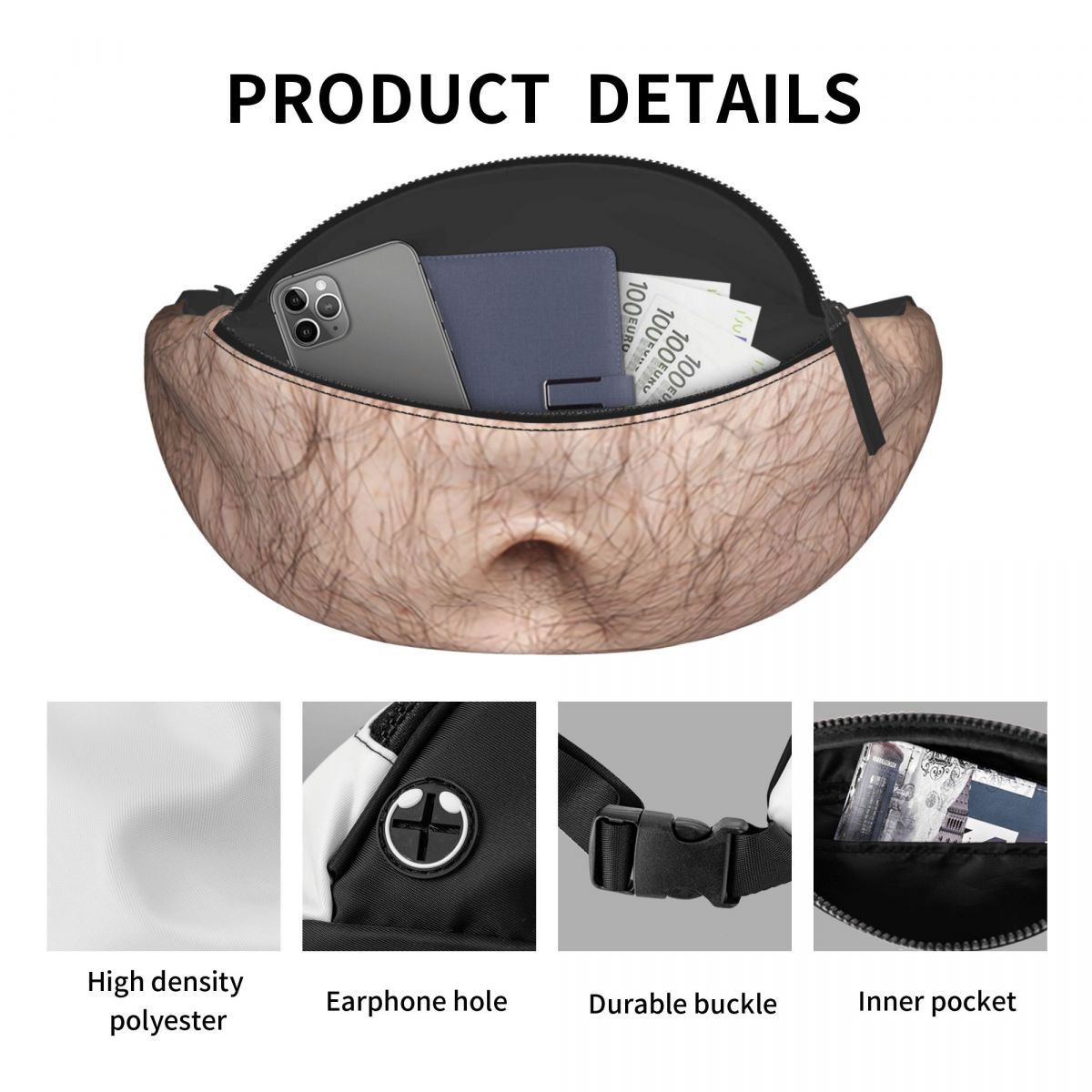 Beer Fat Belly Fanny Pack Men  - đánh giá và giá Mountain Biking Waist Pack