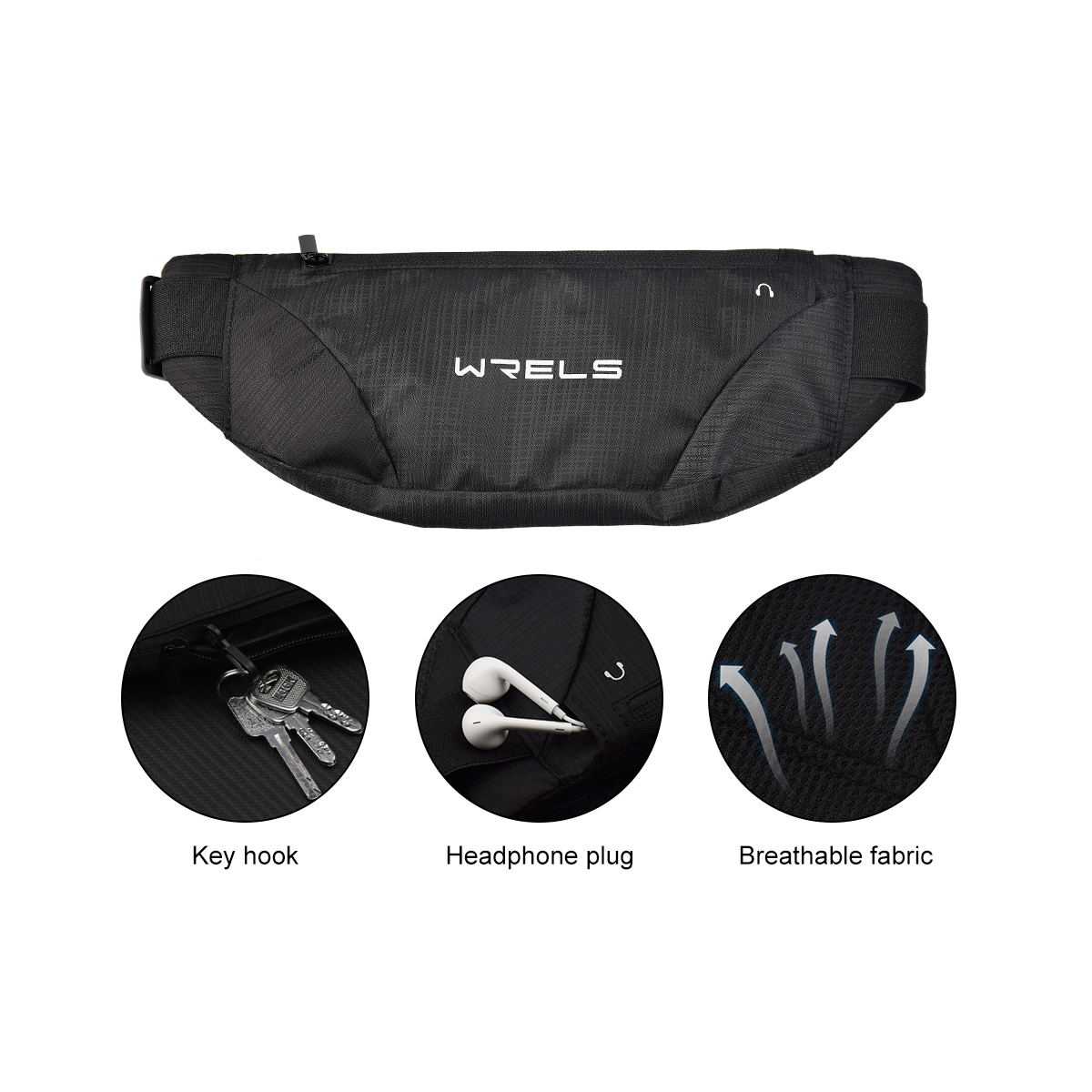 WRELS Waist Bag Running Bag Ou - đánh giá và giá Mountain Biking Waist Pack