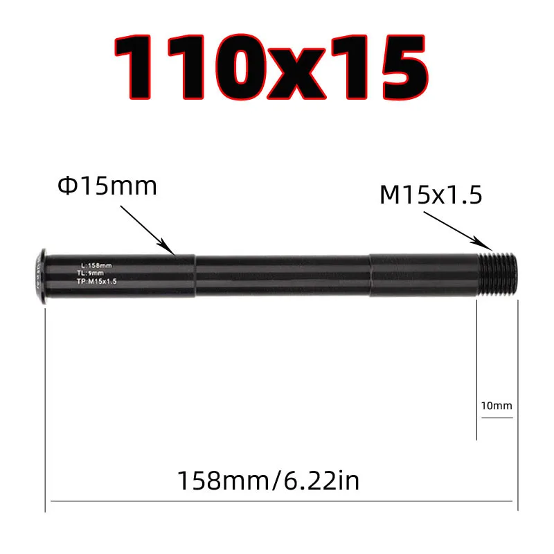Mountain Bike Thru Axle 158mm  - đánh giá và giá Mountain Biking Equipment