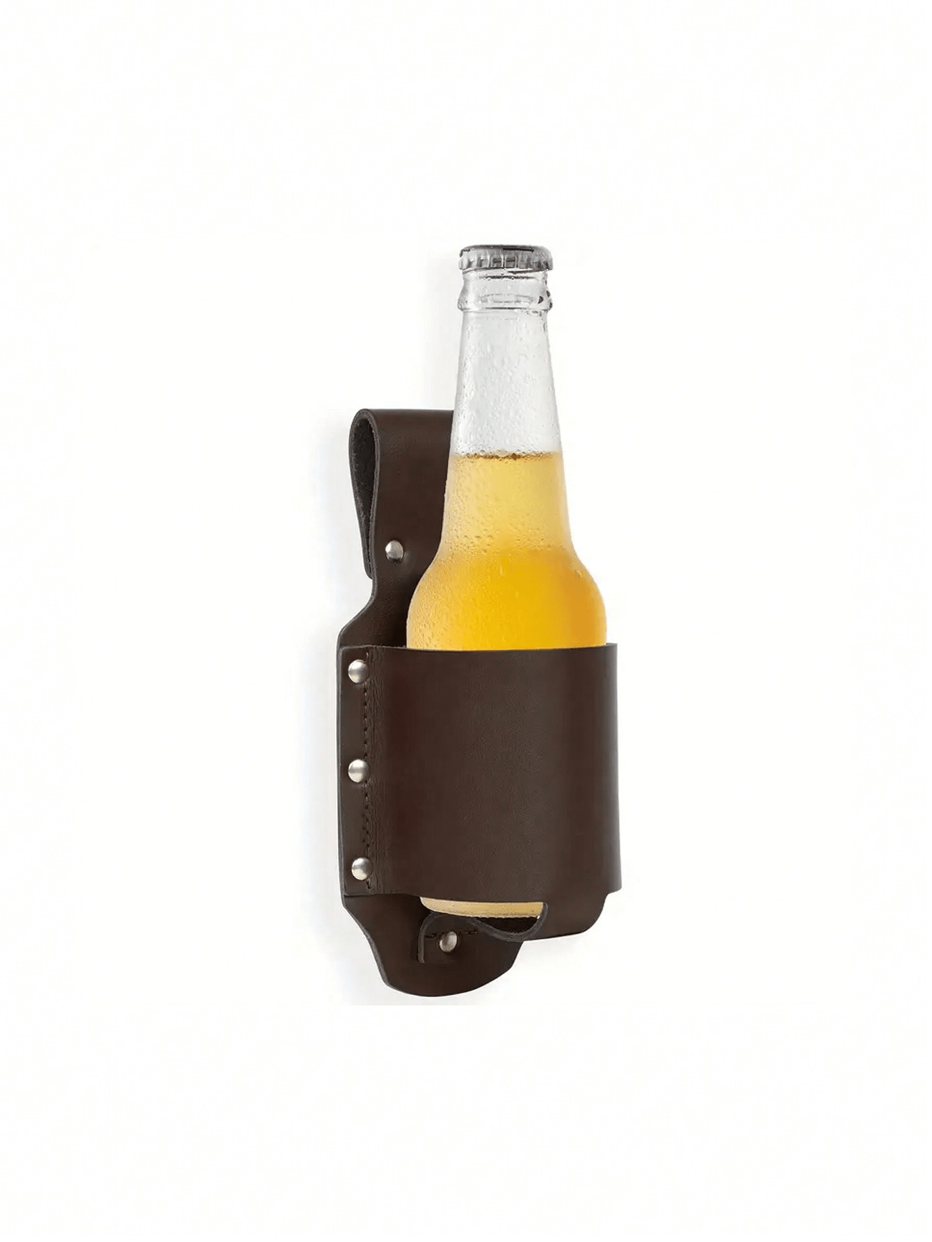 1pc Classic PU Leather Bottle  - đánh giá và giá Mountain Biking Waist Pack