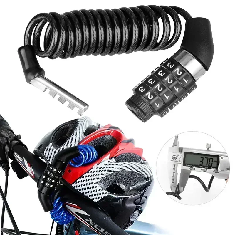 4-digit password anti-theft co - đánh giá và giá Mountain Biking Helmet