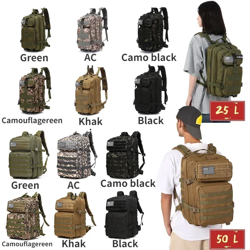 25L/50L Tactical Backpack Moll - đánh giá và giá Mountain Biking Waist Pack